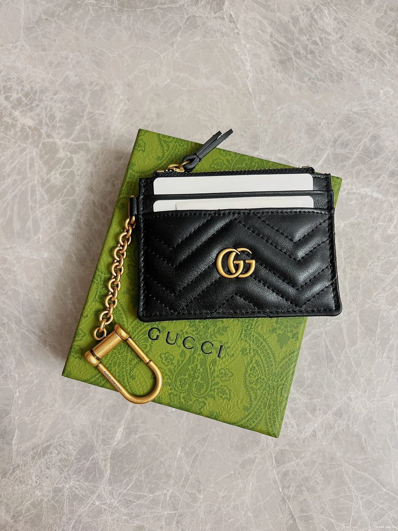 Firstbag ru keychain GG Marmont Gucci wallet 0817